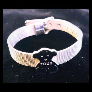 Tous adjustable belt bracelet
